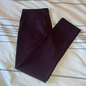 Burgundy dress pants